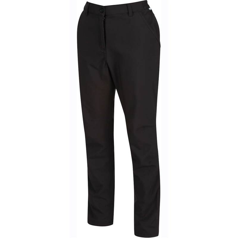 Regatta Womens Fenton Softshell Walking Trousers - Short-2