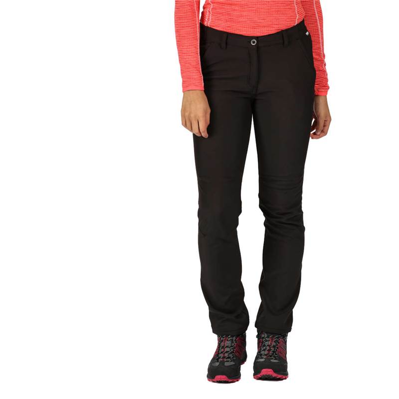 Regatta Womens Fenton Softshell Walking Trousers - Short-5