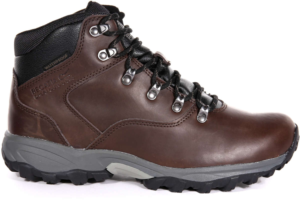 Regatta Mens Bainsford Leather Boots OutdoorGB