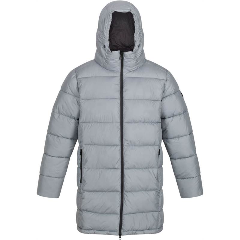 Regatta Mens Hallin Insulated Long Jacket-1