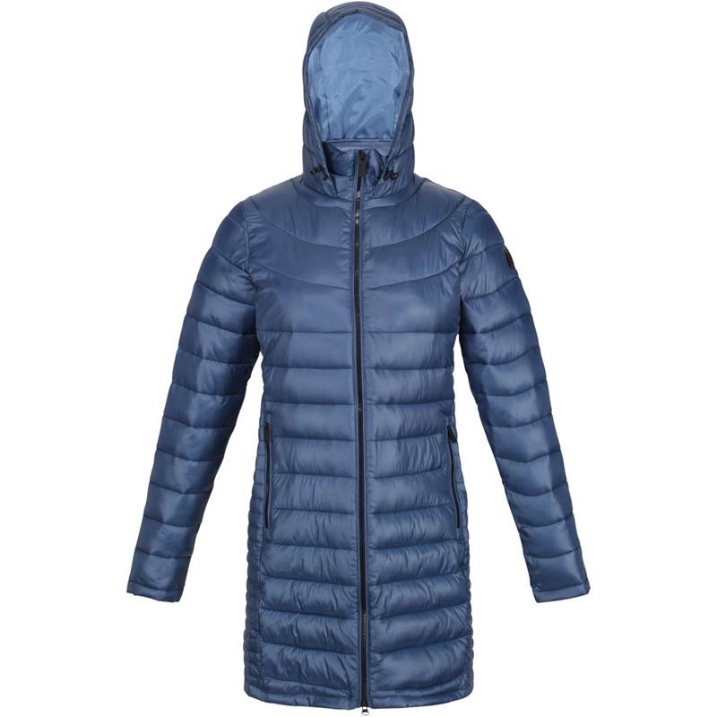 Regatta Womens Andel III Insulated Long Jacket-1