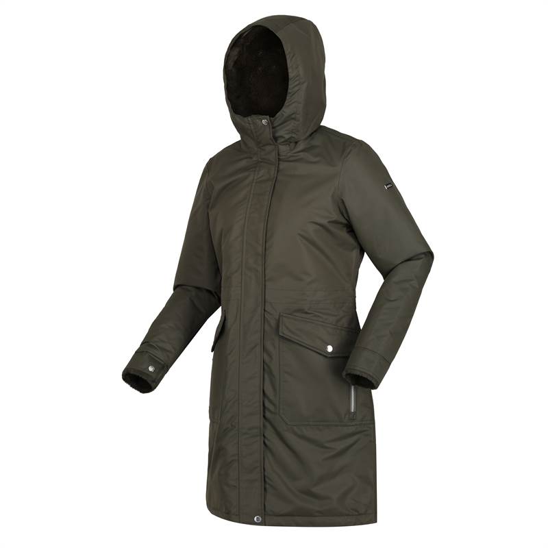 Regatta Womens Romine Long Waterproof Jacket-2