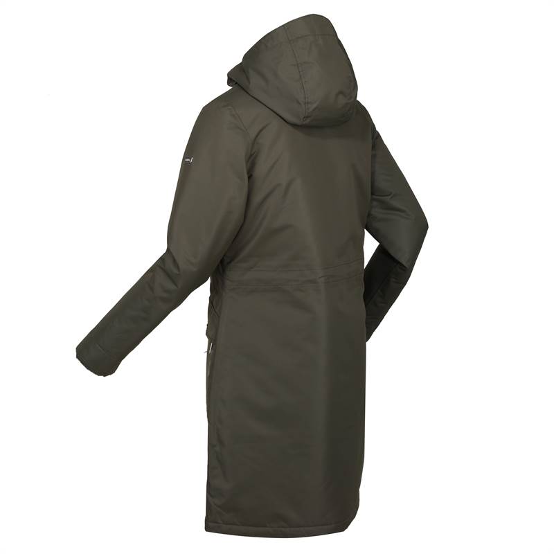 Regatta Womens Romine Long Waterproof Jacket-4