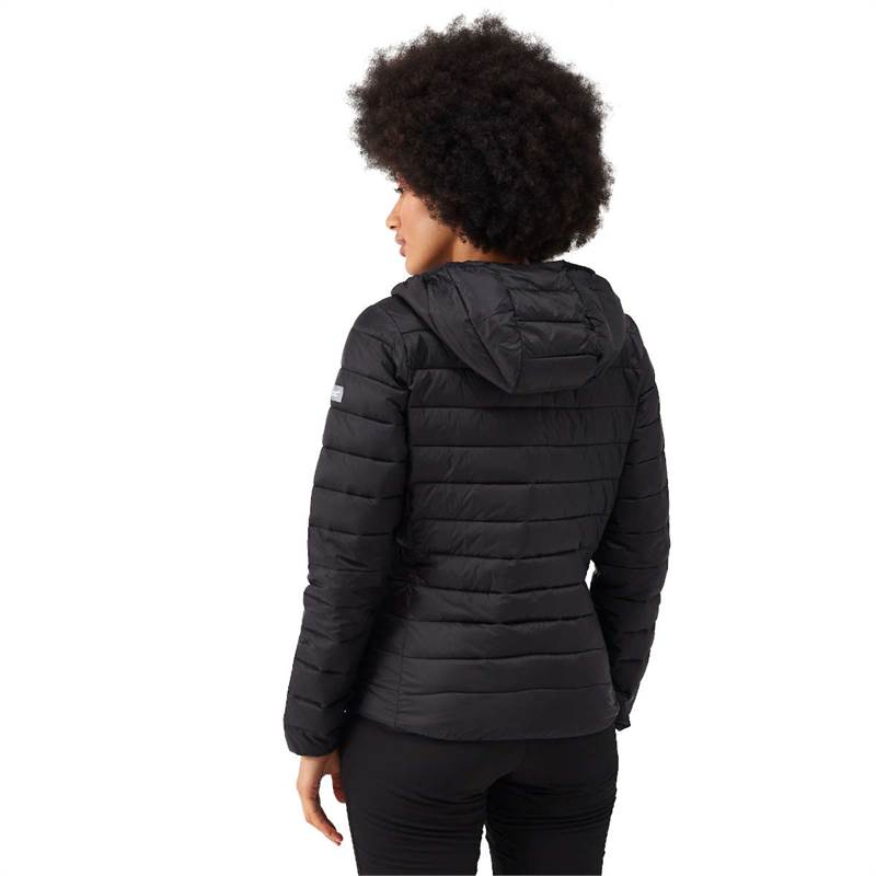 Regatta Womens Hooded Marizion Baffled Jacket-5