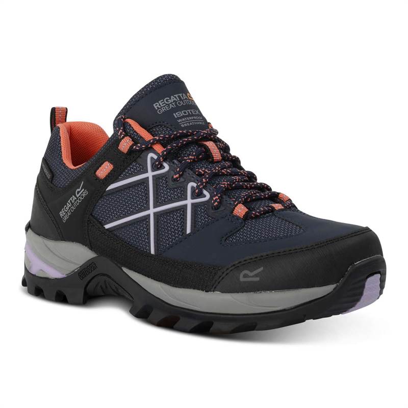 Regatta Womens Samaris III Low Walking Shoes-1