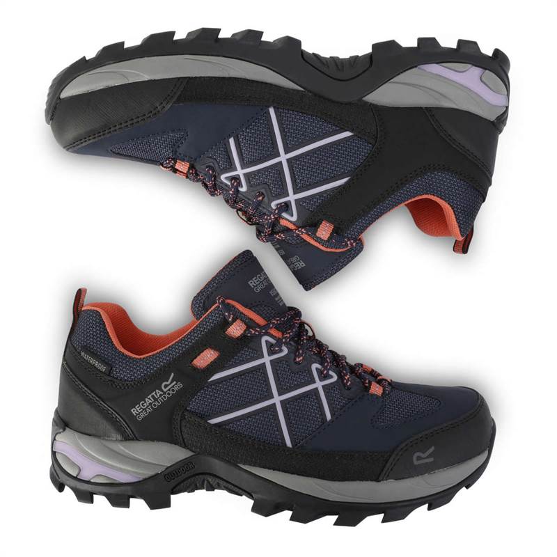 Regatta Womens Samaris III Low Walking Shoes-4