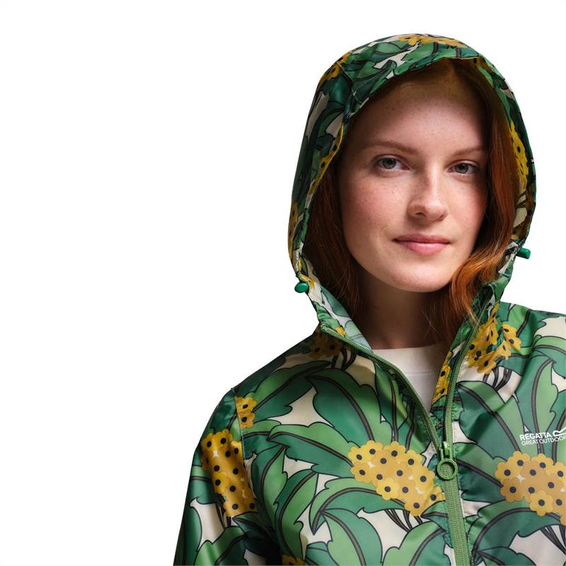 Regatta Womens Orla Kiely Waterproof Pack-It Jacket-4