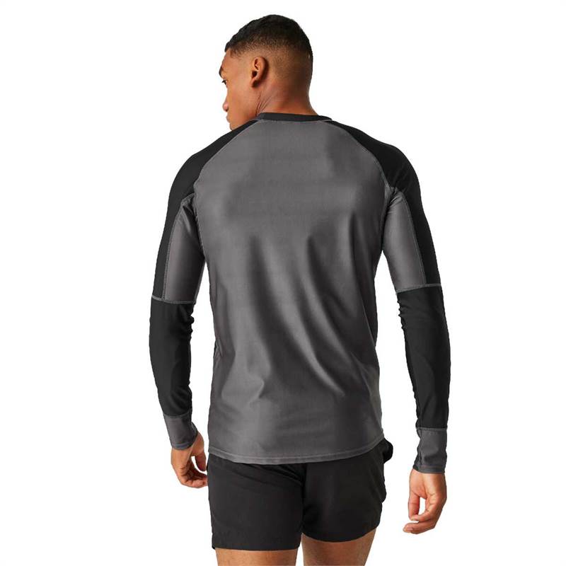 Regatta Mens Long Sleeve Rash Vest-5