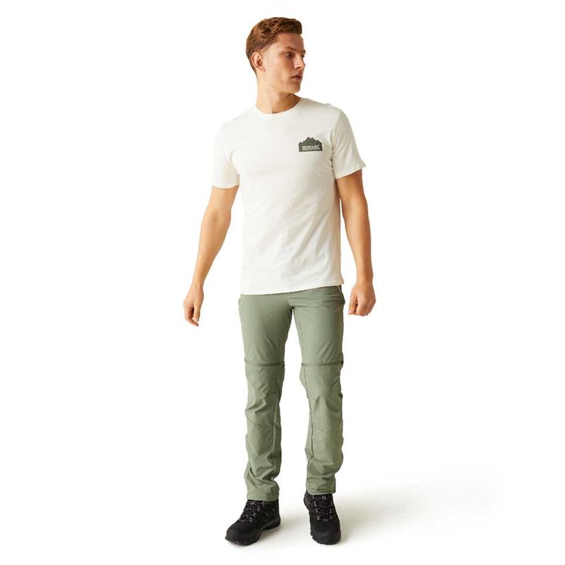 Regatta Mens Breezed IV Graphic Print T-Shirt-4