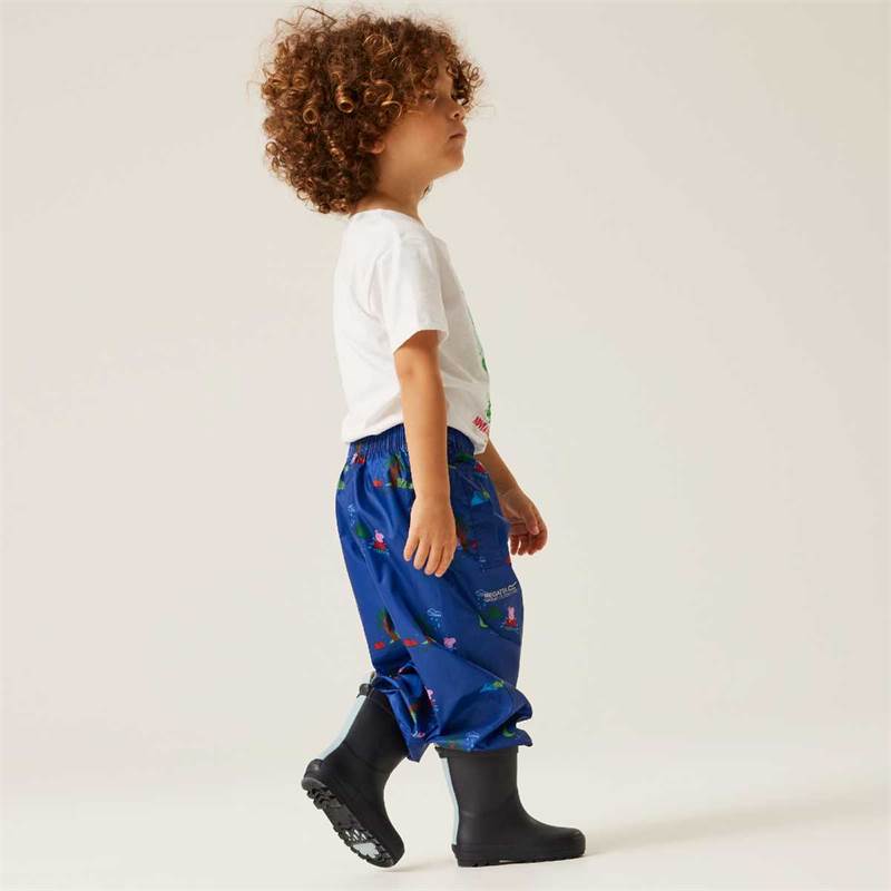 Regatta Kids Peppa Pig Waterproof Pack-It OverTrousers-5