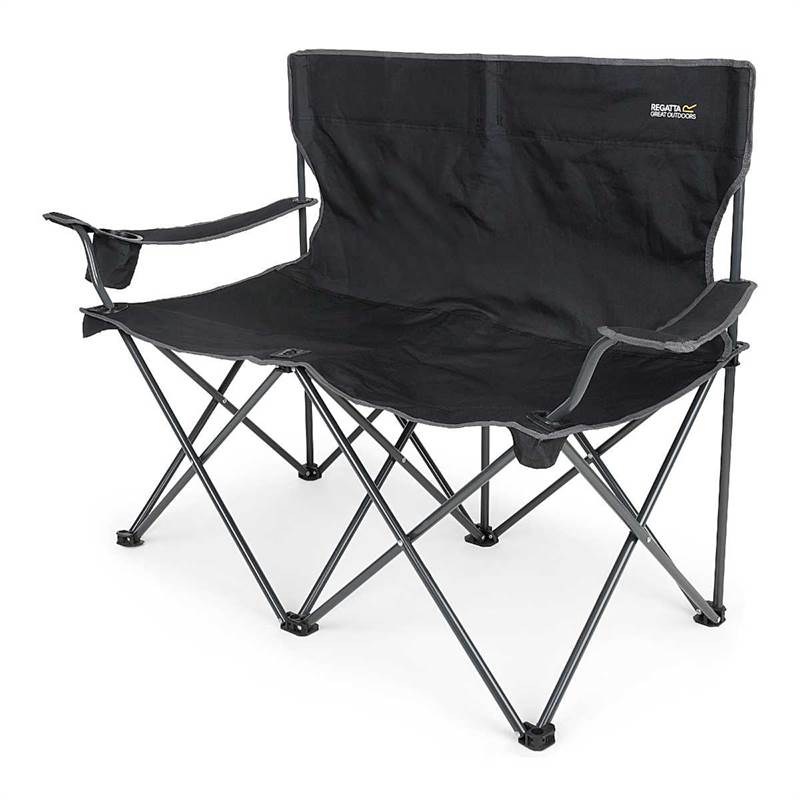 Regatta Isla Double Camping Chair with Storage Bag-1