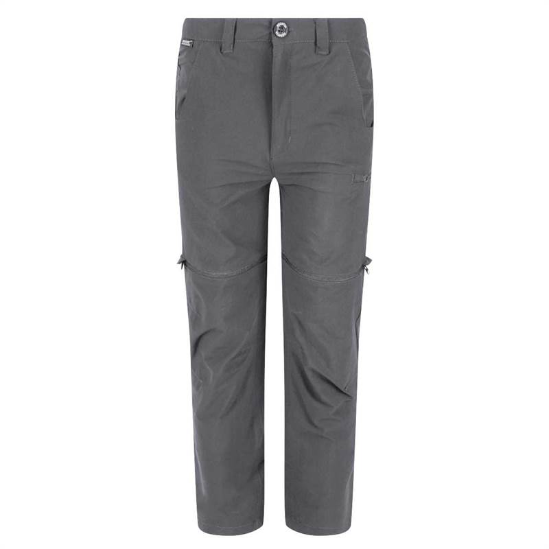 Regatta Kids Highton Stretch Zip Off Walking Trousers-1