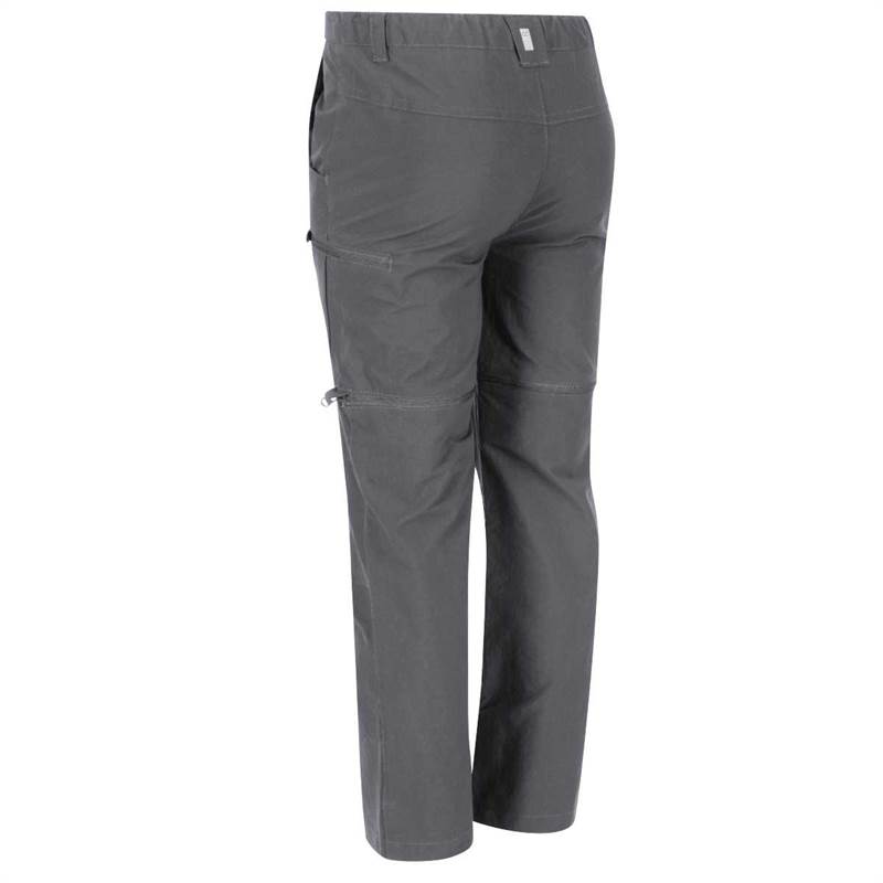 Regatta Kids Highton Stretch Zip Off Walking Trousers-3