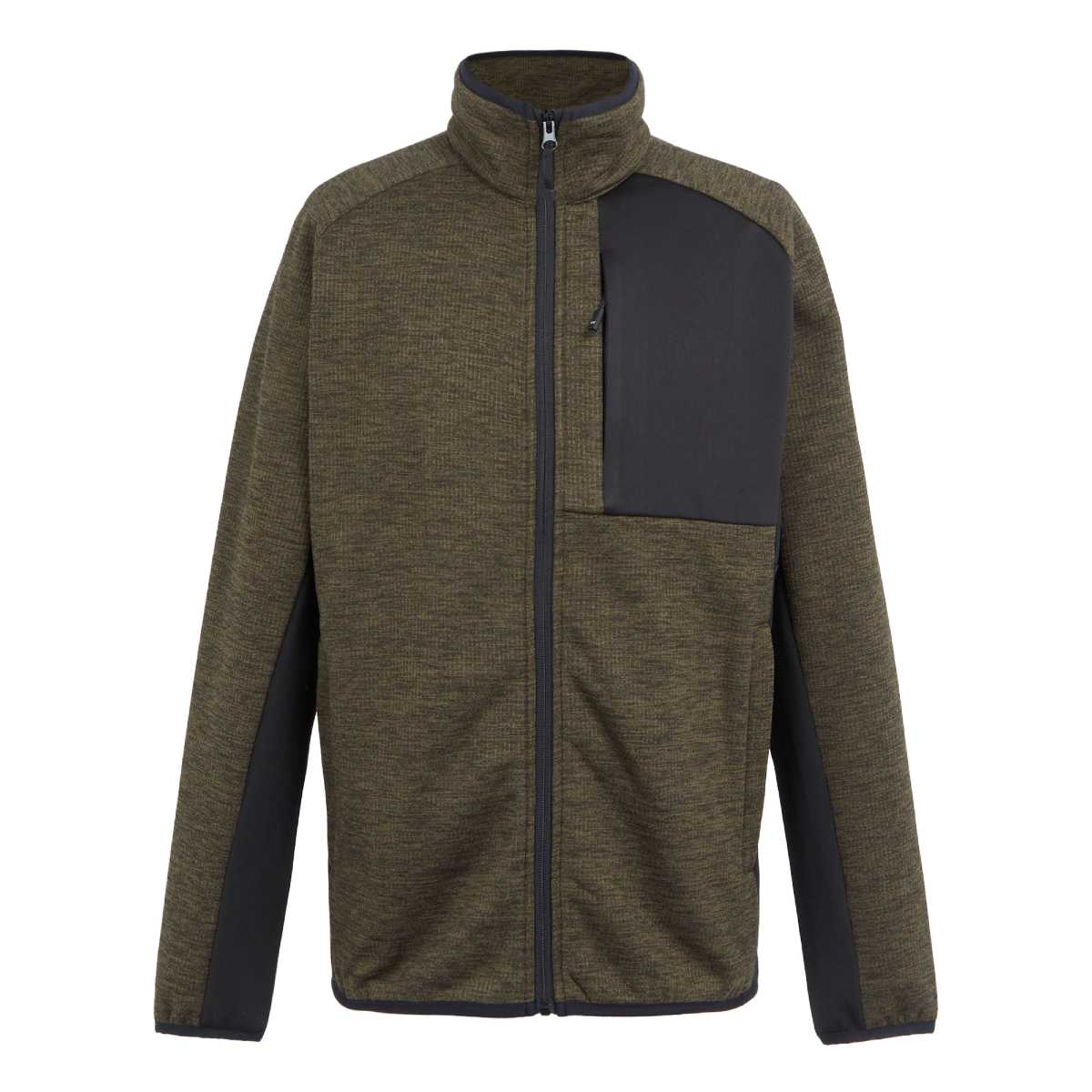 Berghaus Mens Logo Full-Zip Hooded Fleece Jacket OutdoorGB
