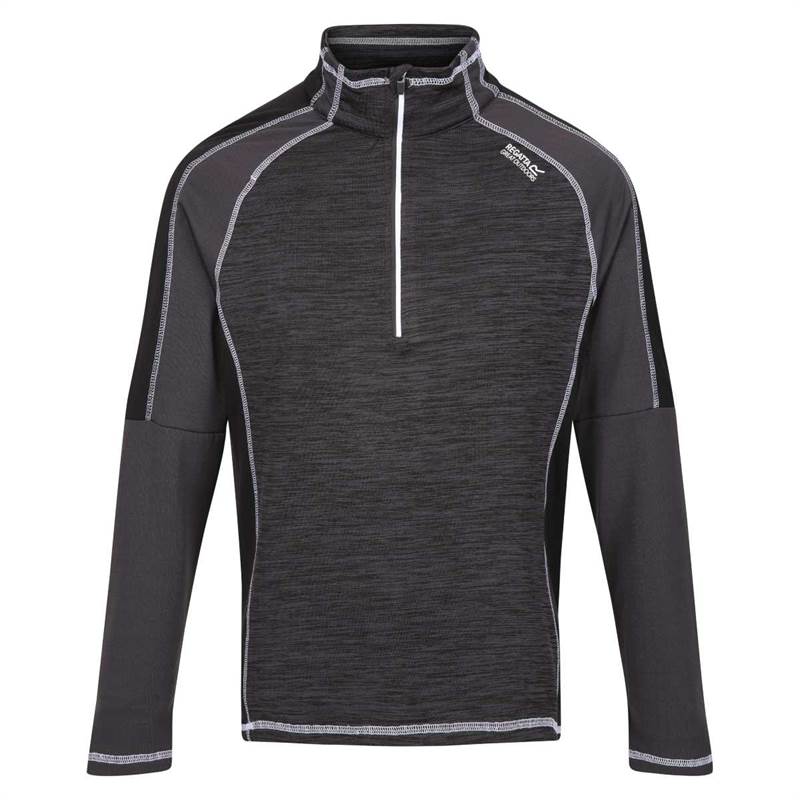 Regatta Mens Hepley Half-Zip Lightweight Fleece-1