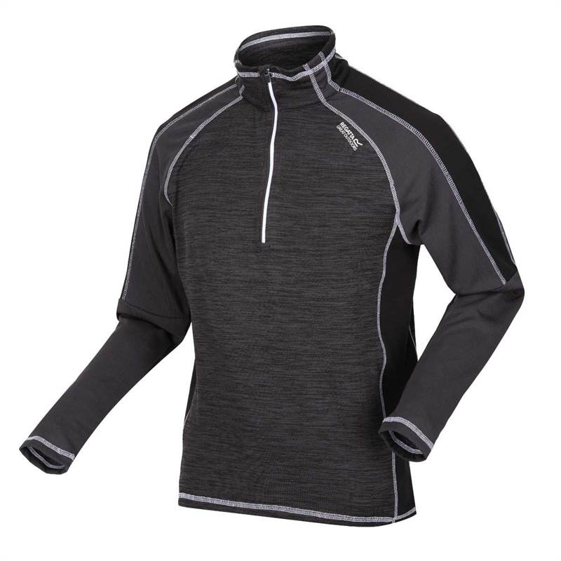 Regatta Mens Hepley Half-Zip Lightweight Fleece-2