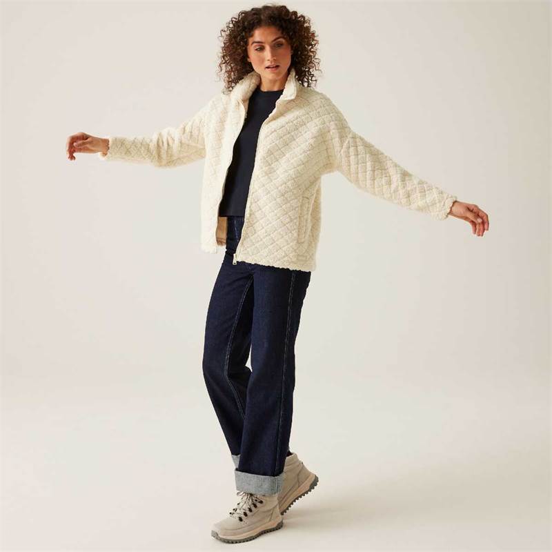Regatta Womens Apphia Full Zip Fluffy Fleece-4