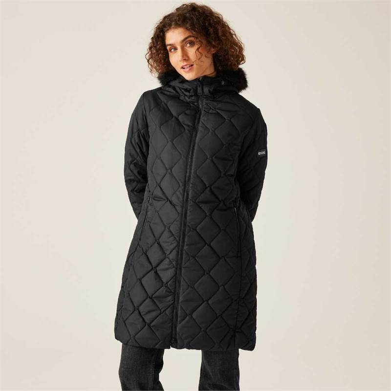 Regatta Womens Fritha III Insulated Parka Jacket-4