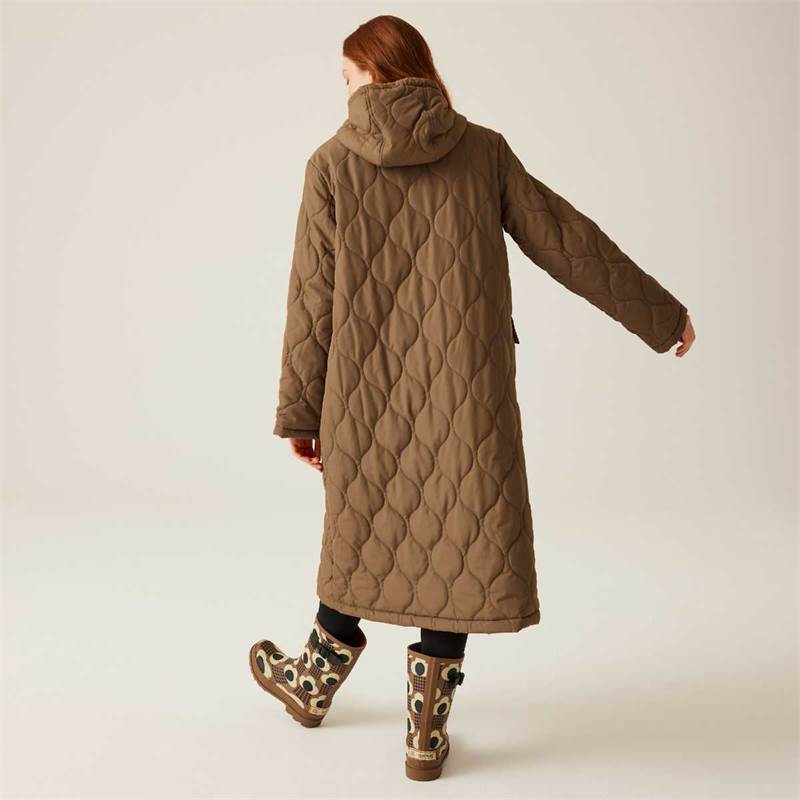 Regatta Womens Orla Kiely Long Length Quilted Jacket-3