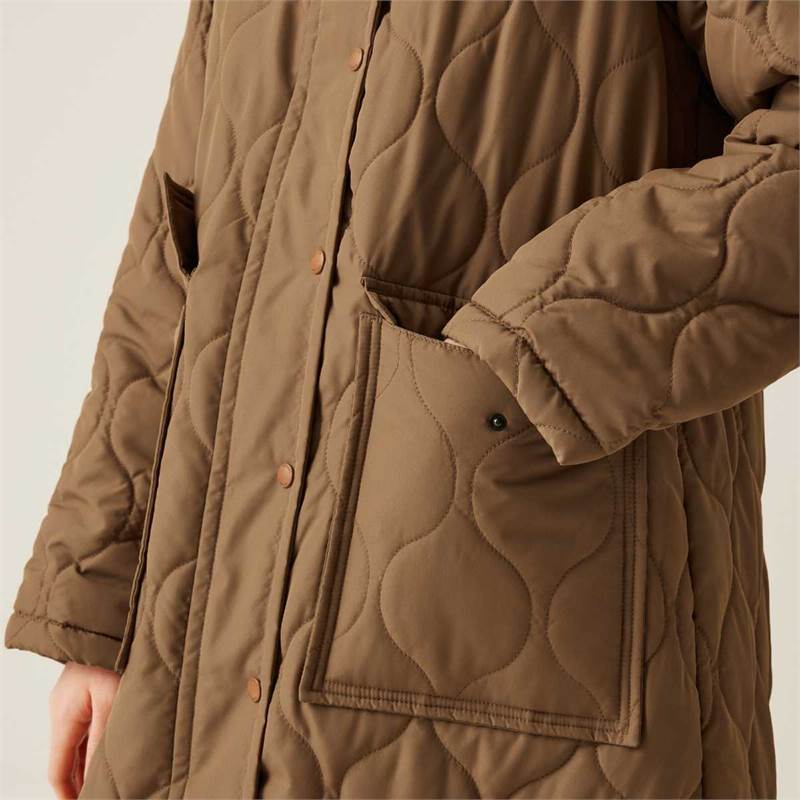 Regatta Womens Orla Kiely Long Length Quilted Jacket-5