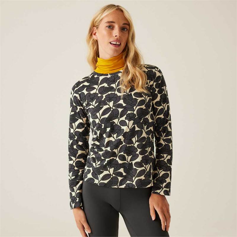 Regatta Womens Orla Kiely Long Sleeve Winter Tee-4