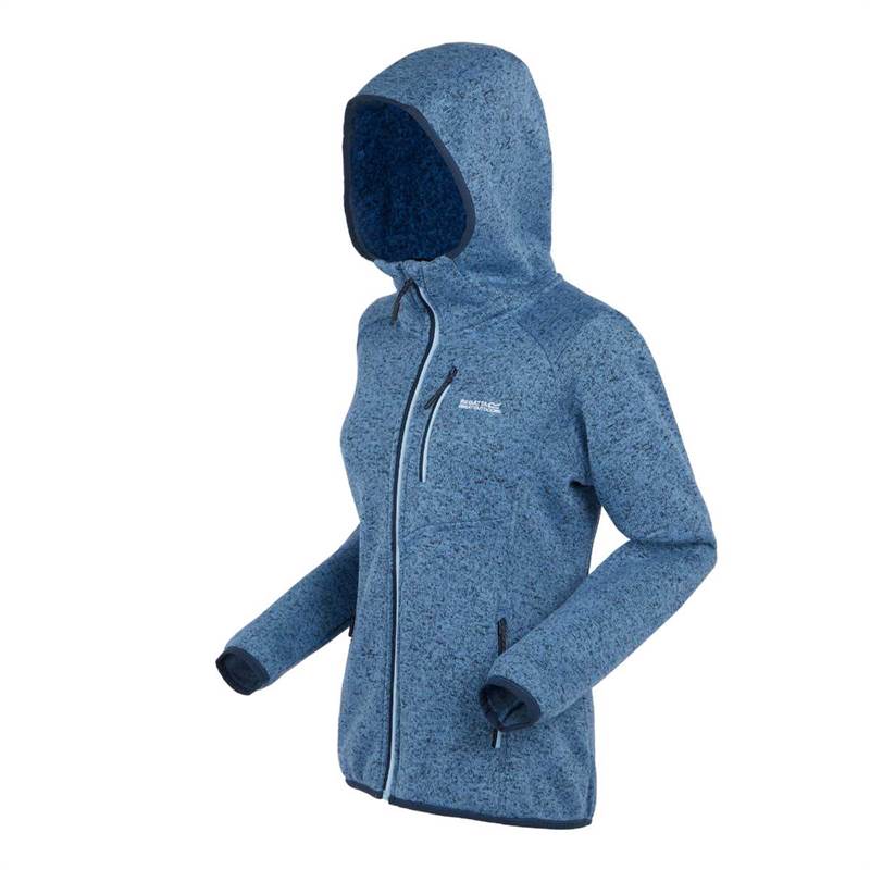 Regatta Womens Newhill Hooded Fleece-3