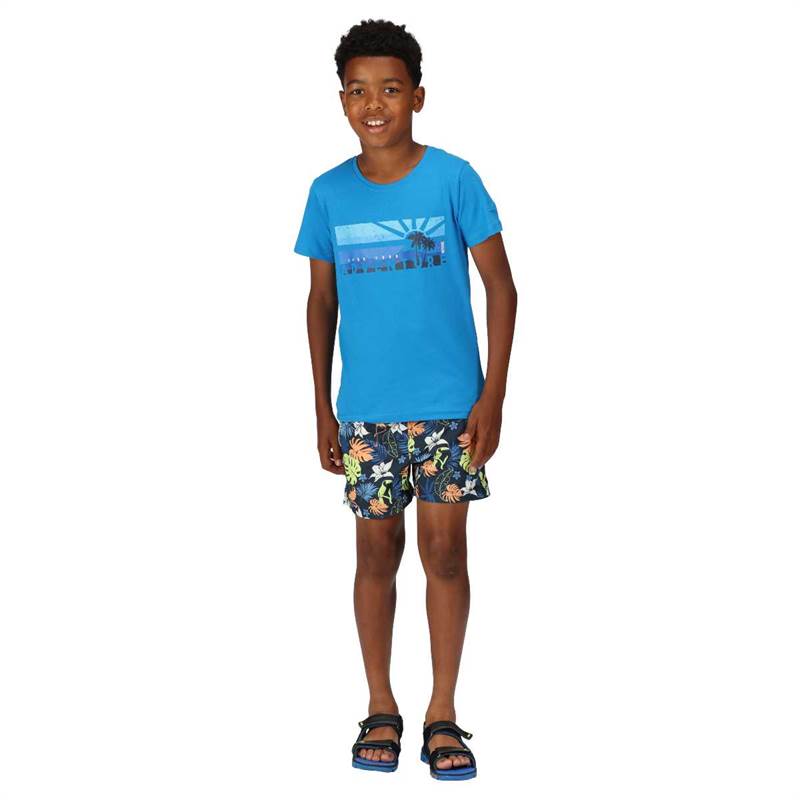 Regatta Kids Skander II Swim Shorts-5
