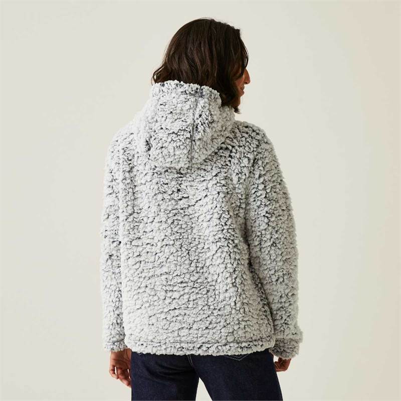 Regatta Womens Zelpha Fluffy Hooded Fleece-5
