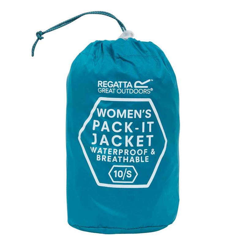 Regatta Womens Pack-It Jacket III Waterproof Packaway-3