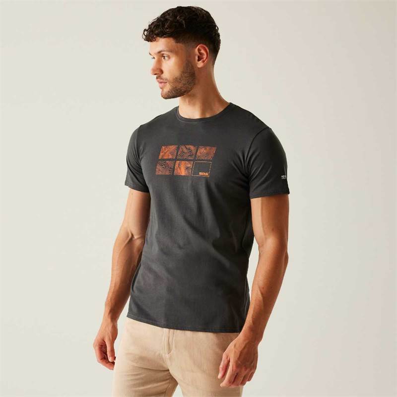 Regatta Mens Breezed V T-Shirt-4