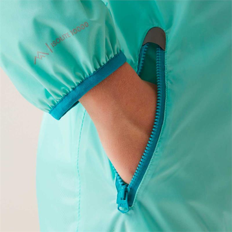 Regatta Kids Lever II Packaway Waterproof Jacket-5