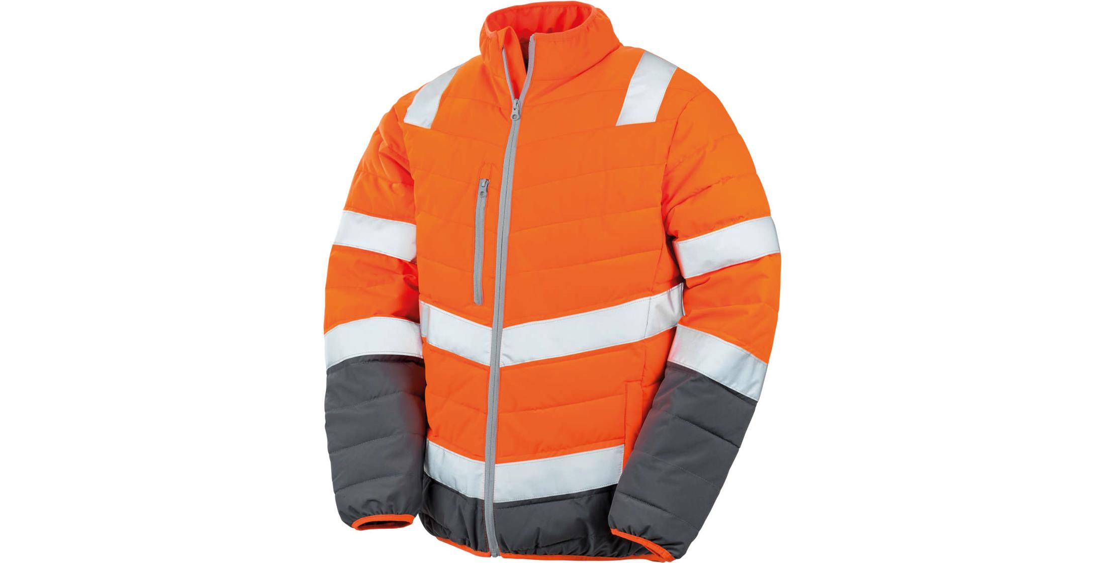 Result Mens Safeguard Soft Padded Safety Jacket R325M