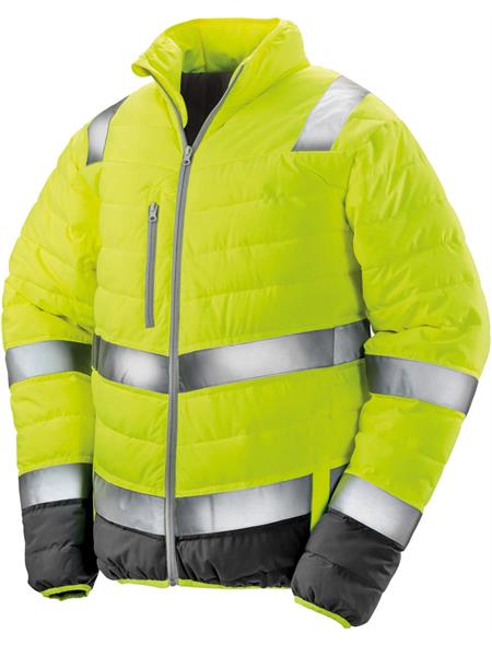 Result Mens Safeguard Soft Padded Safety Jacket R325M