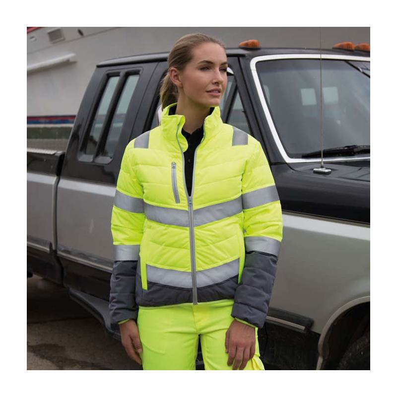 Result Safeguard Womens Soft Padded Safety Jacket R325F-3