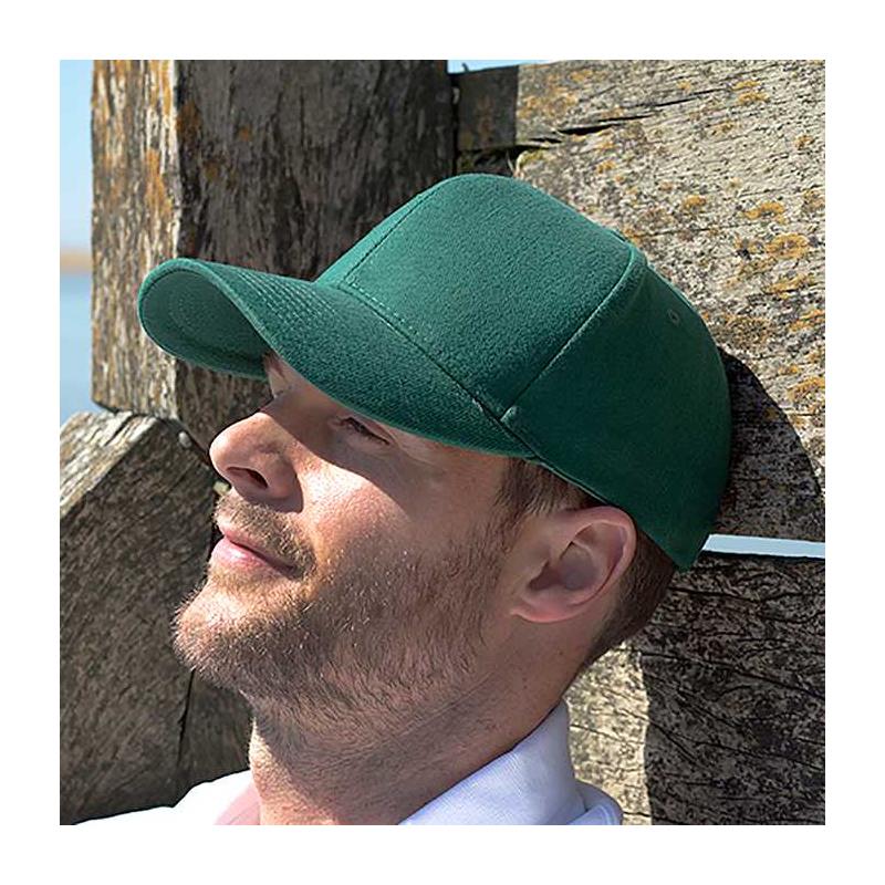 Result Unisex Pro Style Heavy Brushed Cotton Cap RC025X-4