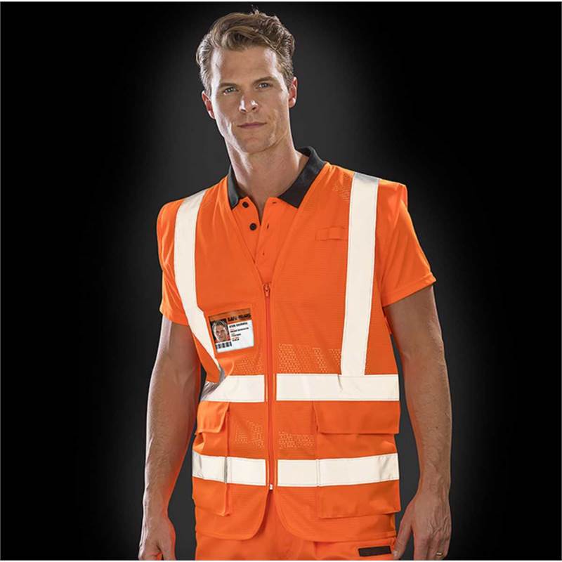 Result Safeguard Executive Cool Mesh Safety Vest-5