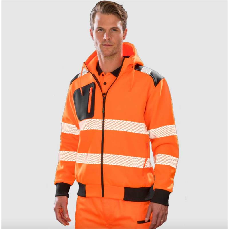 Result Safeguard Recycled Zipped Safety Hoody-3