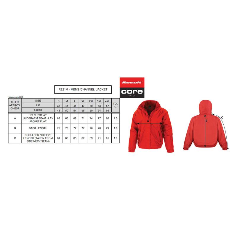 Result Mens Channel Jacket R221M-5