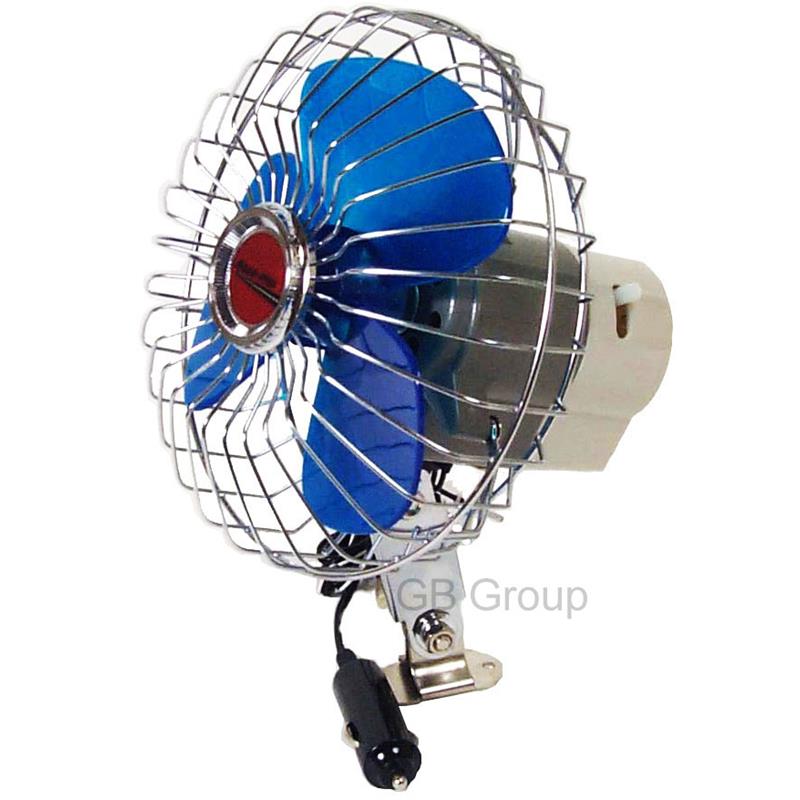Oscillating 12 Volt Fan-1