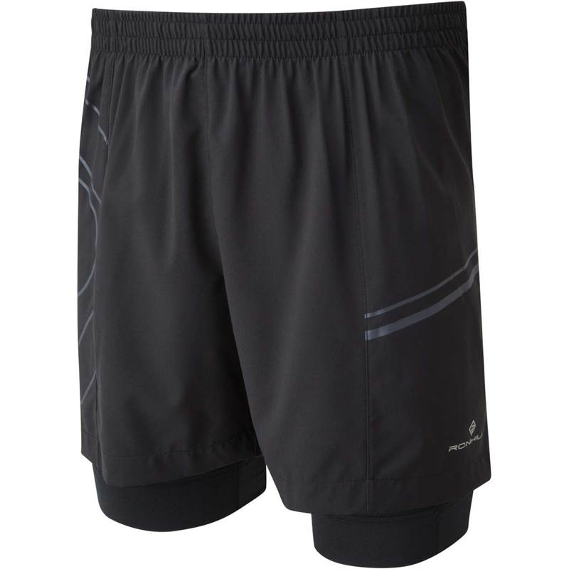 Ronhill Mens Infinity Marathon Twin Running Shorts NEW-1