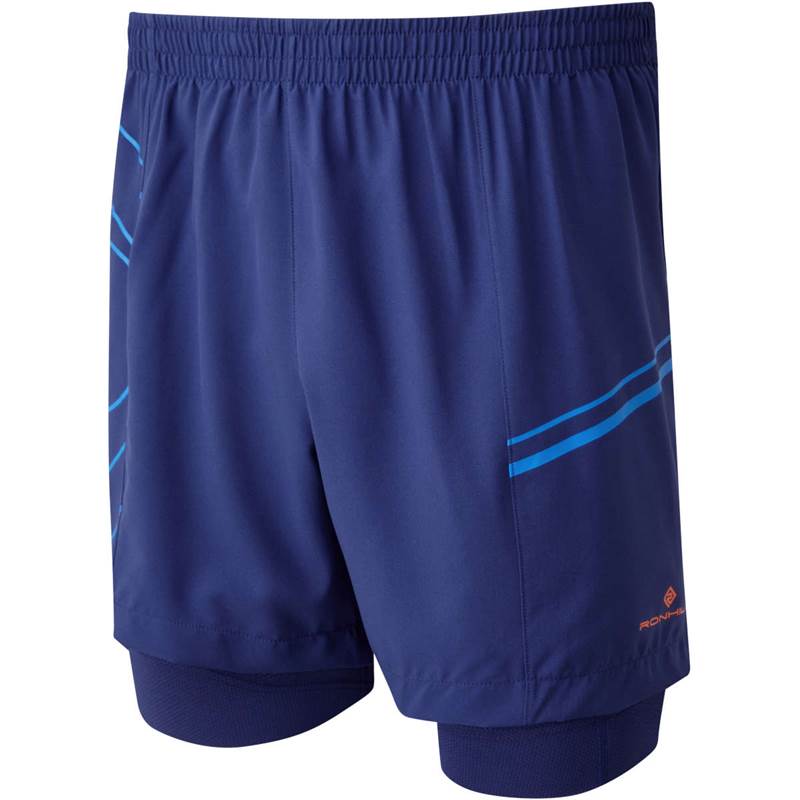 Ronhill Mens Infinity Marathon Twin Running Shorts NEW-3