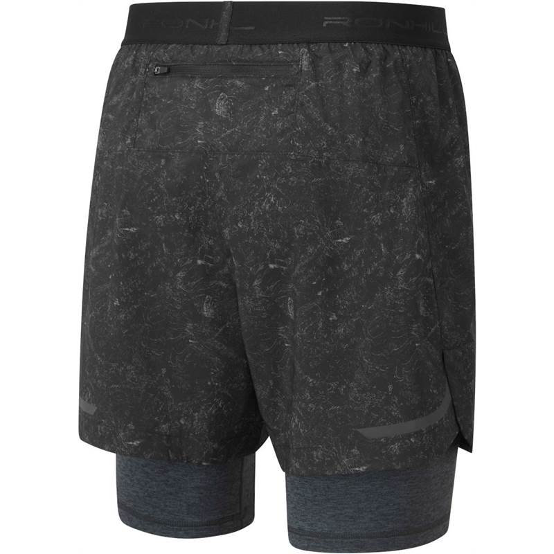 Ronhill Mens Life 5 inch Twin Shorts-4