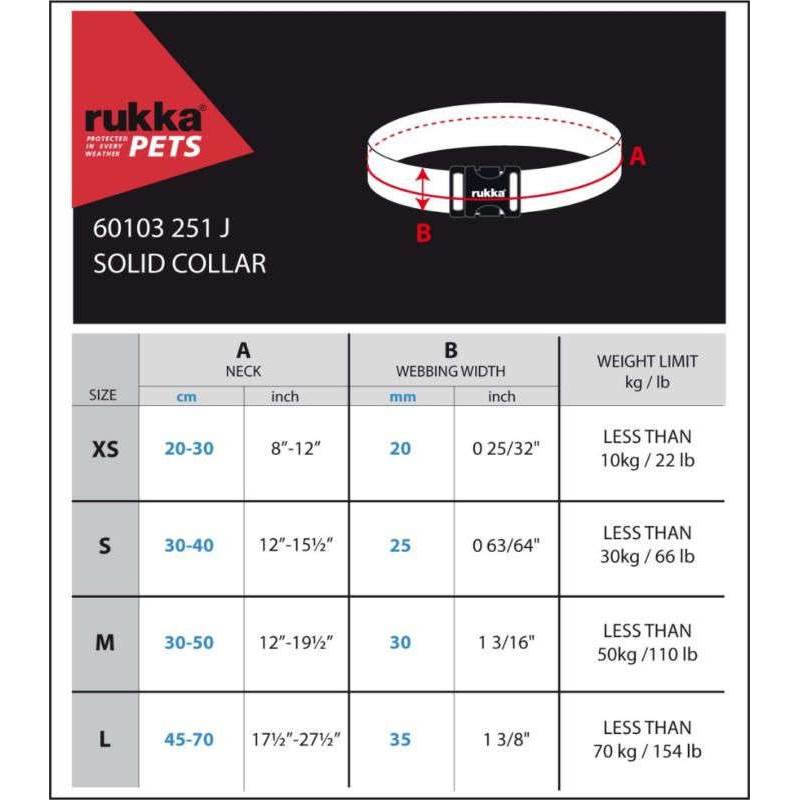 Rukka Pets Solid Dog Collar-2