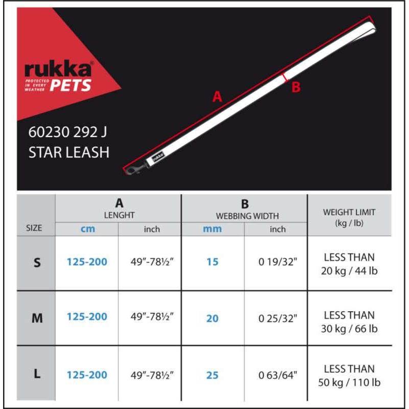 Rukka Pets Star Dog Lead-2