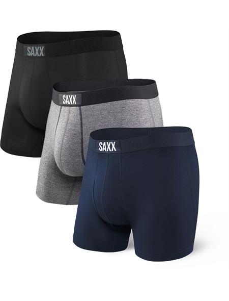 SAXX Mens Vibe Boxer - 3 Pack