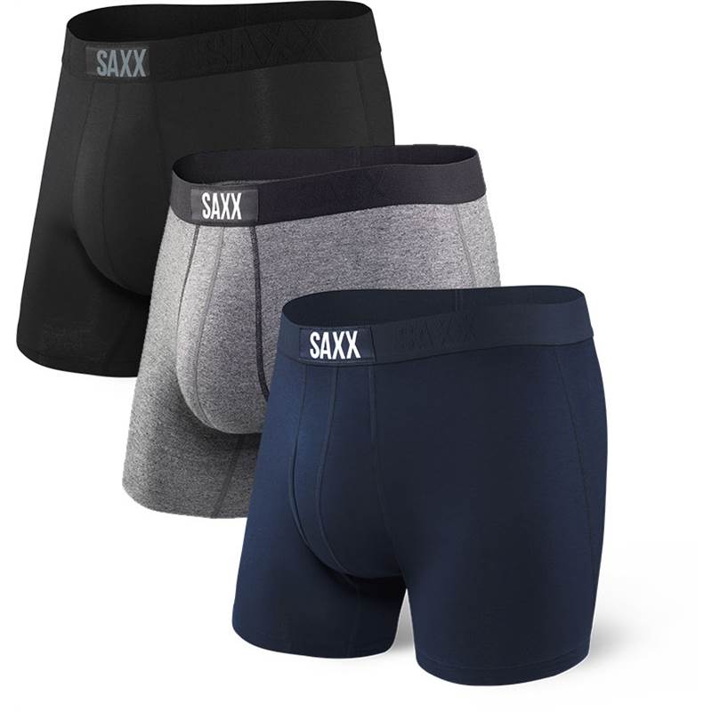 SAXX Mens Vibe Boxer - 3 Pack-1