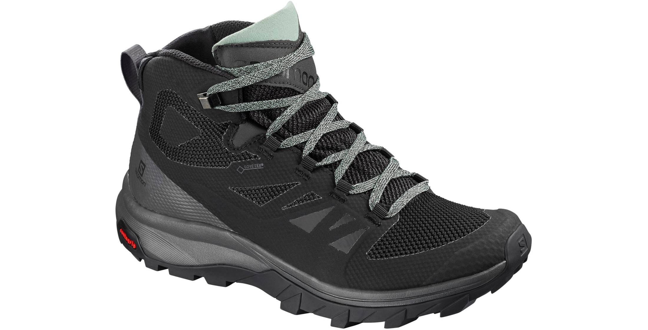 salomon outline mid gtx womens hiking boots