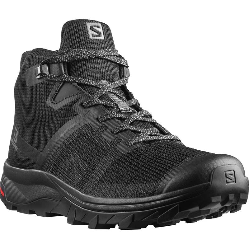 salomon outline mid gtx womens hiking boots