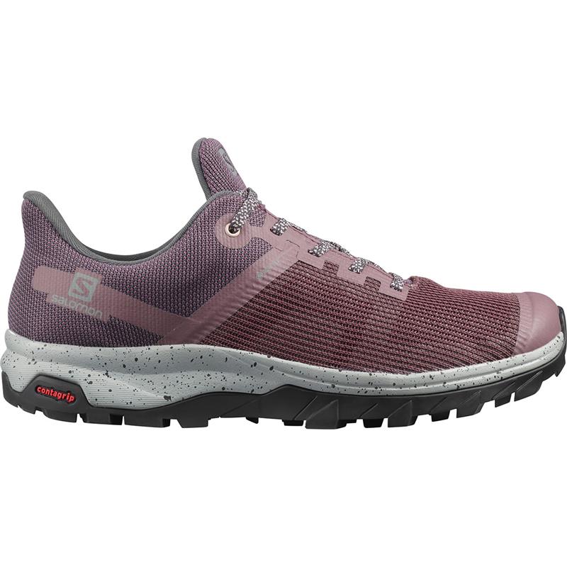 Salomon Womens Outline Prism GTX Hiking Shoes-1