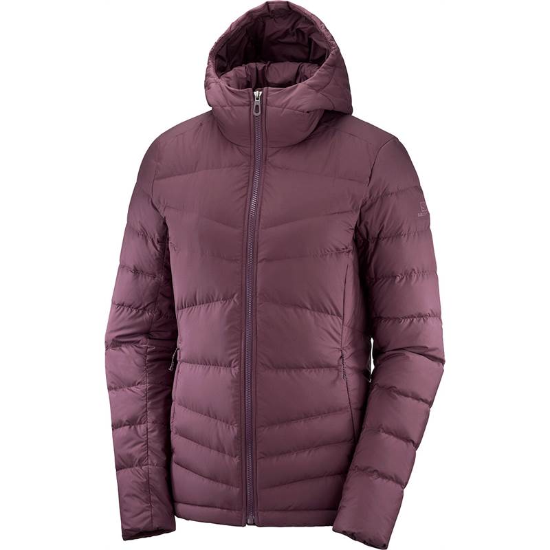 Salomon Womens Transition Insulated Down Hoodie Jacket-1